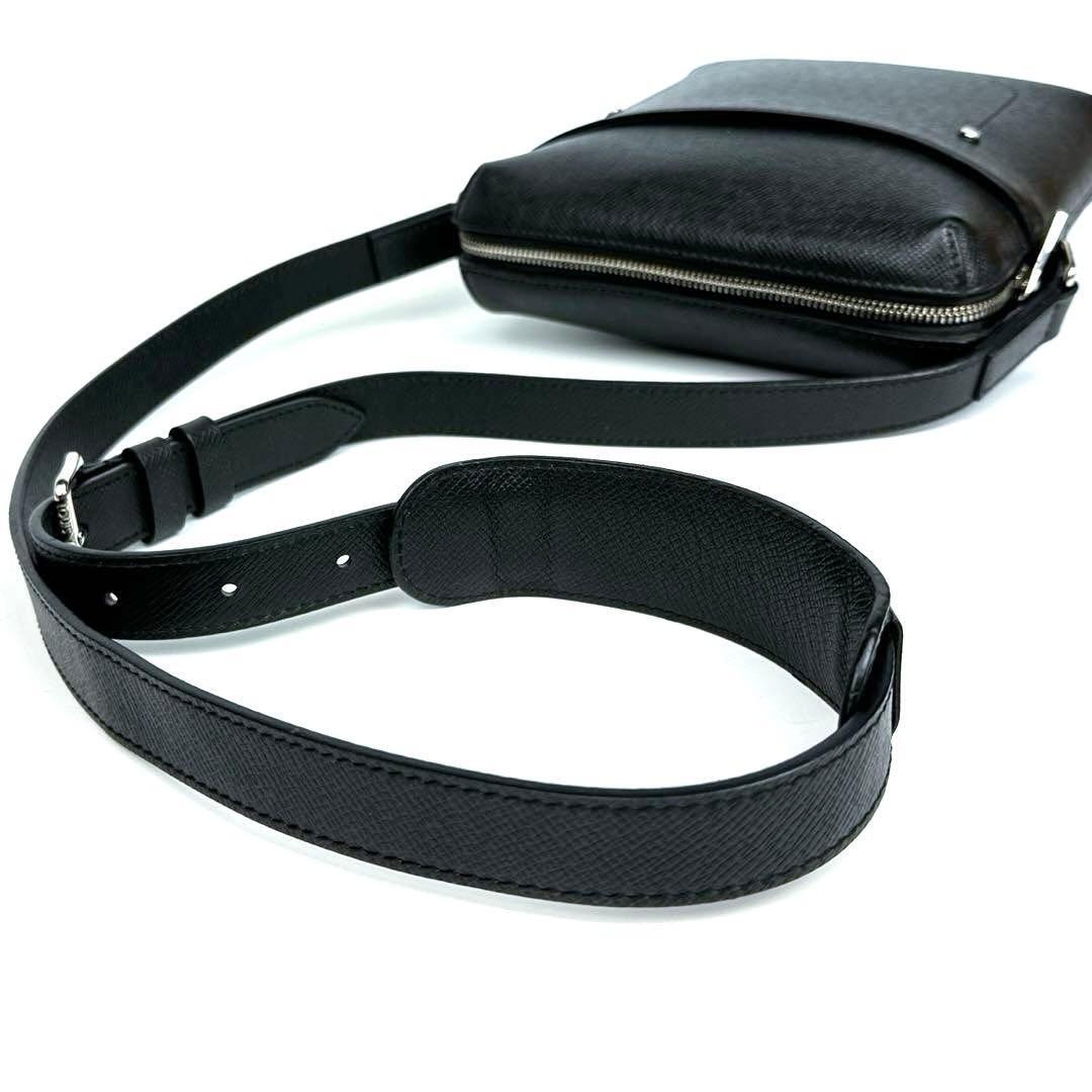 極美品 LOUIS VUITTON ルイヴィトン タイガ ポシェット グリゴリ M30505 アルドワーズ ショルダーバッグ メッセンジャー フォーマル レザー_画像10