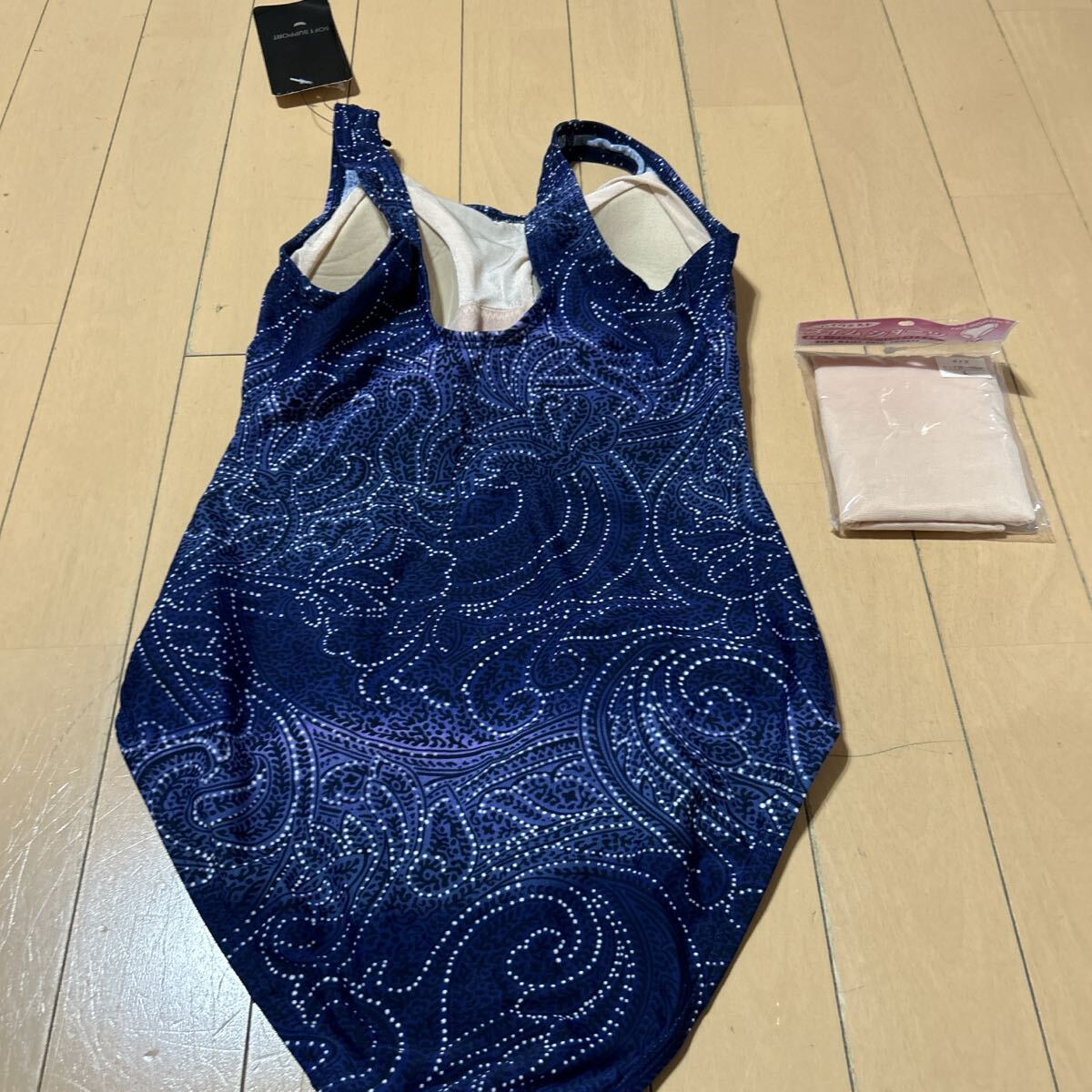 新品未使用MashaloレディースL水着ワンピーススイミング競泳用プール_画像4