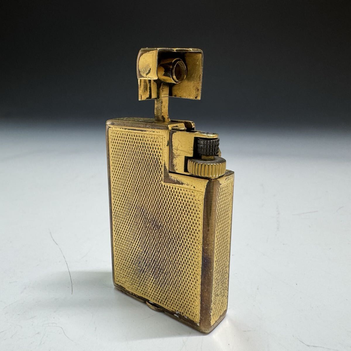 ヴィンテージ dunhill ダンヒル オイルライター ゴールドカラー 喫煙具_画像1