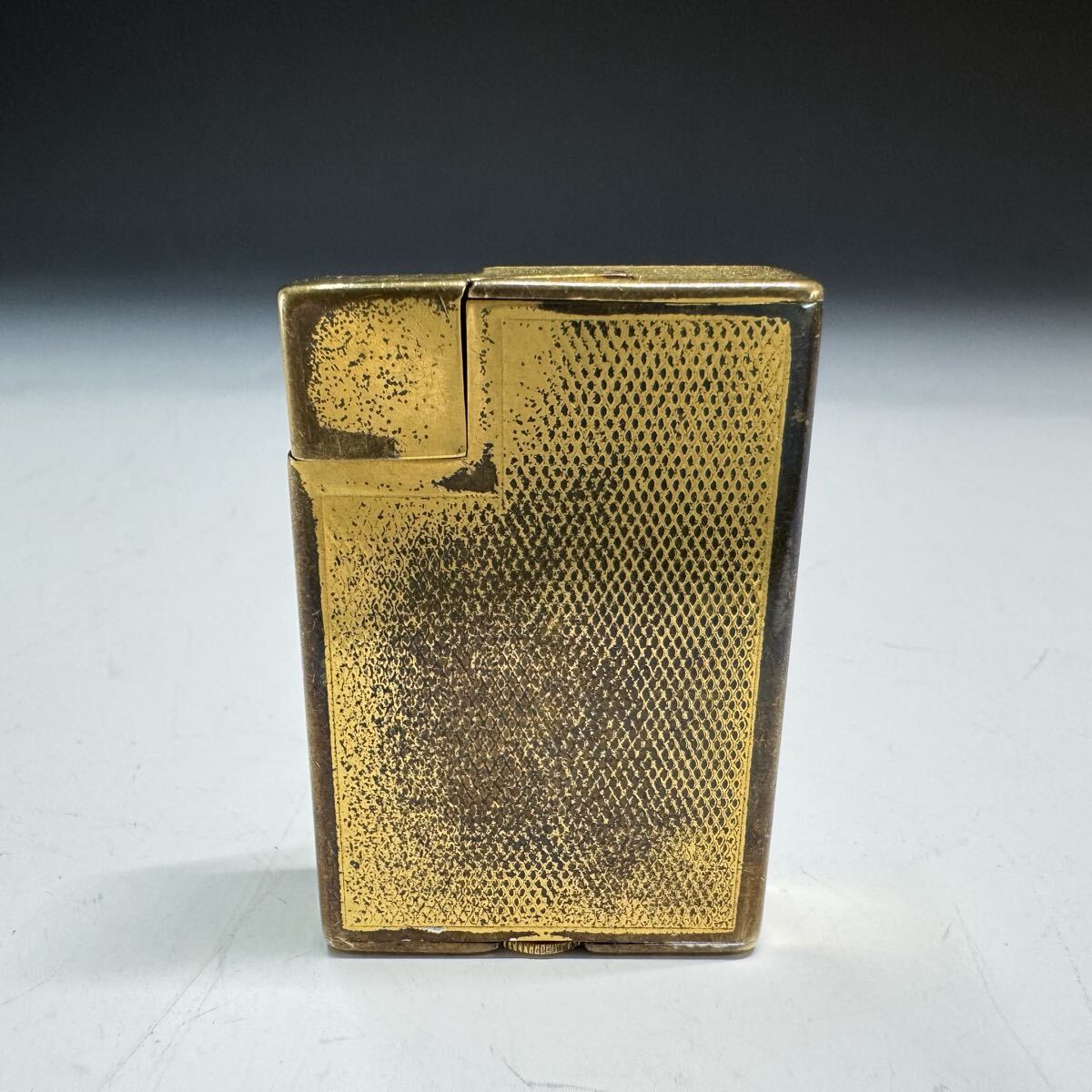 ヴィンテージ dunhill ダンヒル オイルライター ゴールドカラー 喫煙具_画像4