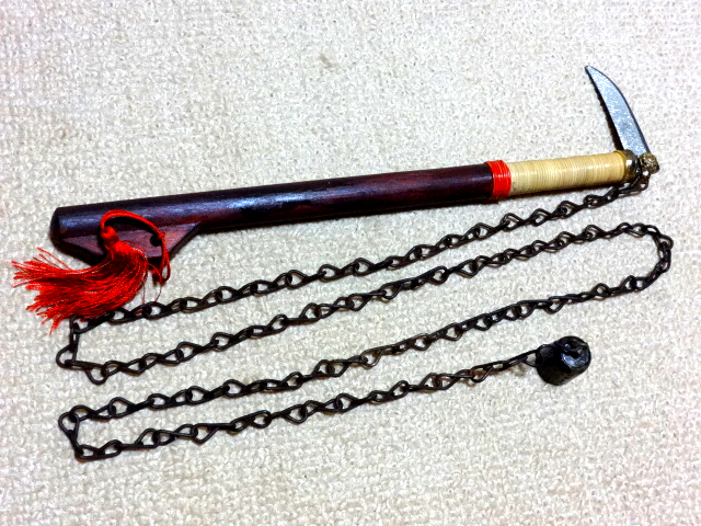 釜鎖　鎖鎌　武具　防具　名称等詳細不明_画像1