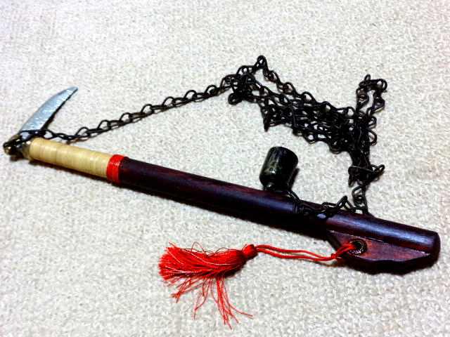 釜鎖　鎖鎌　武具　防具　名称等詳細不明_画像6