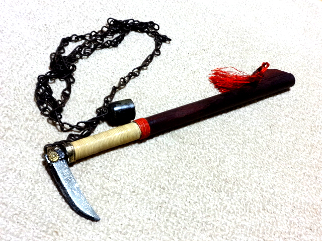 釜鎖　鎖鎌　武具　防具　名称等詳細不明_画像9