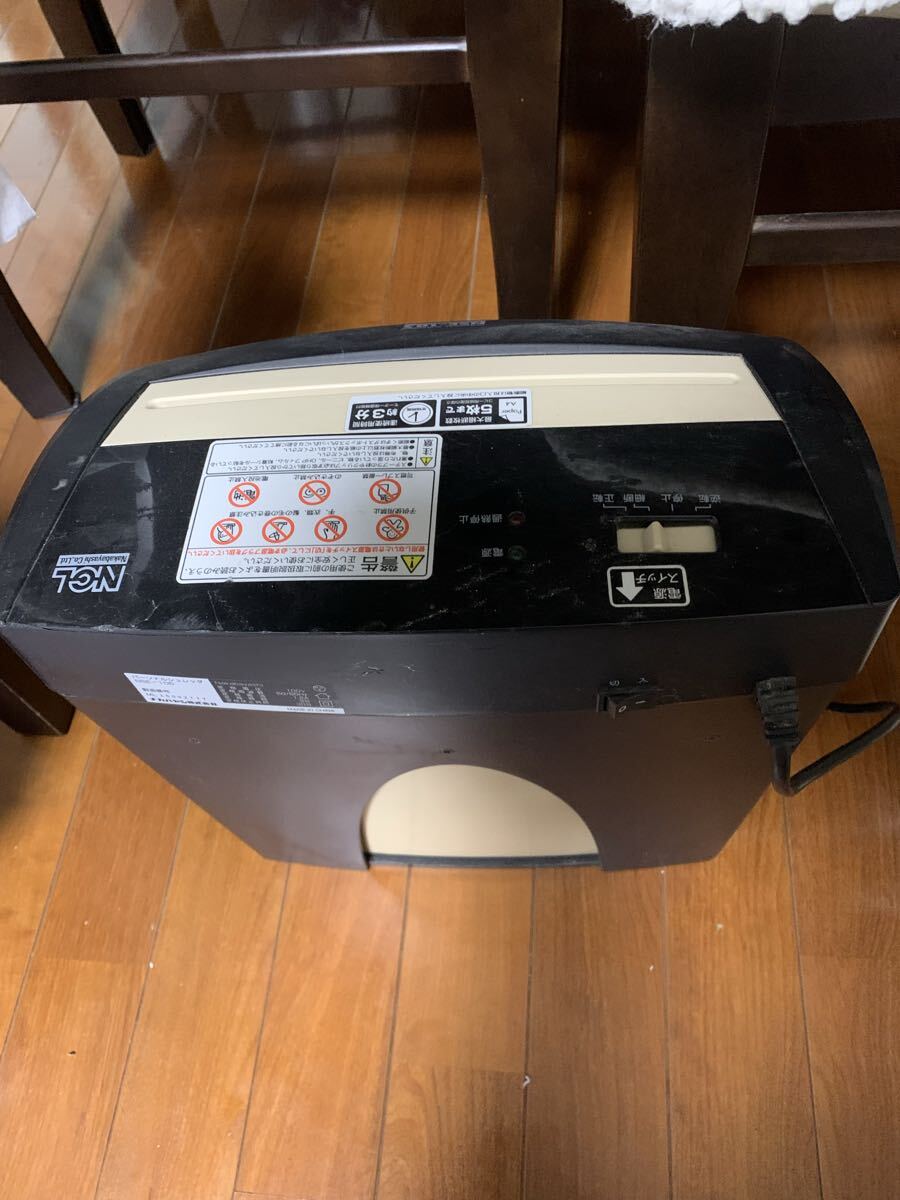 ナカバヤシ シュレッダー 電動シュレッダー 静音 家庭用_画像7