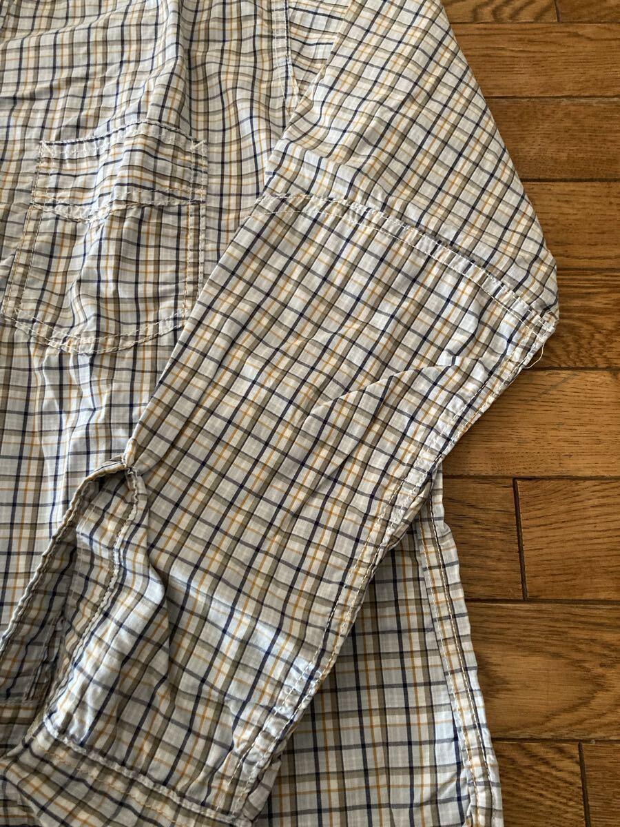 POST O'ALLS USA製 チェック ワークシャツ ポストオーバーオールズ アメリカ製 チンスト マチ付_画像5