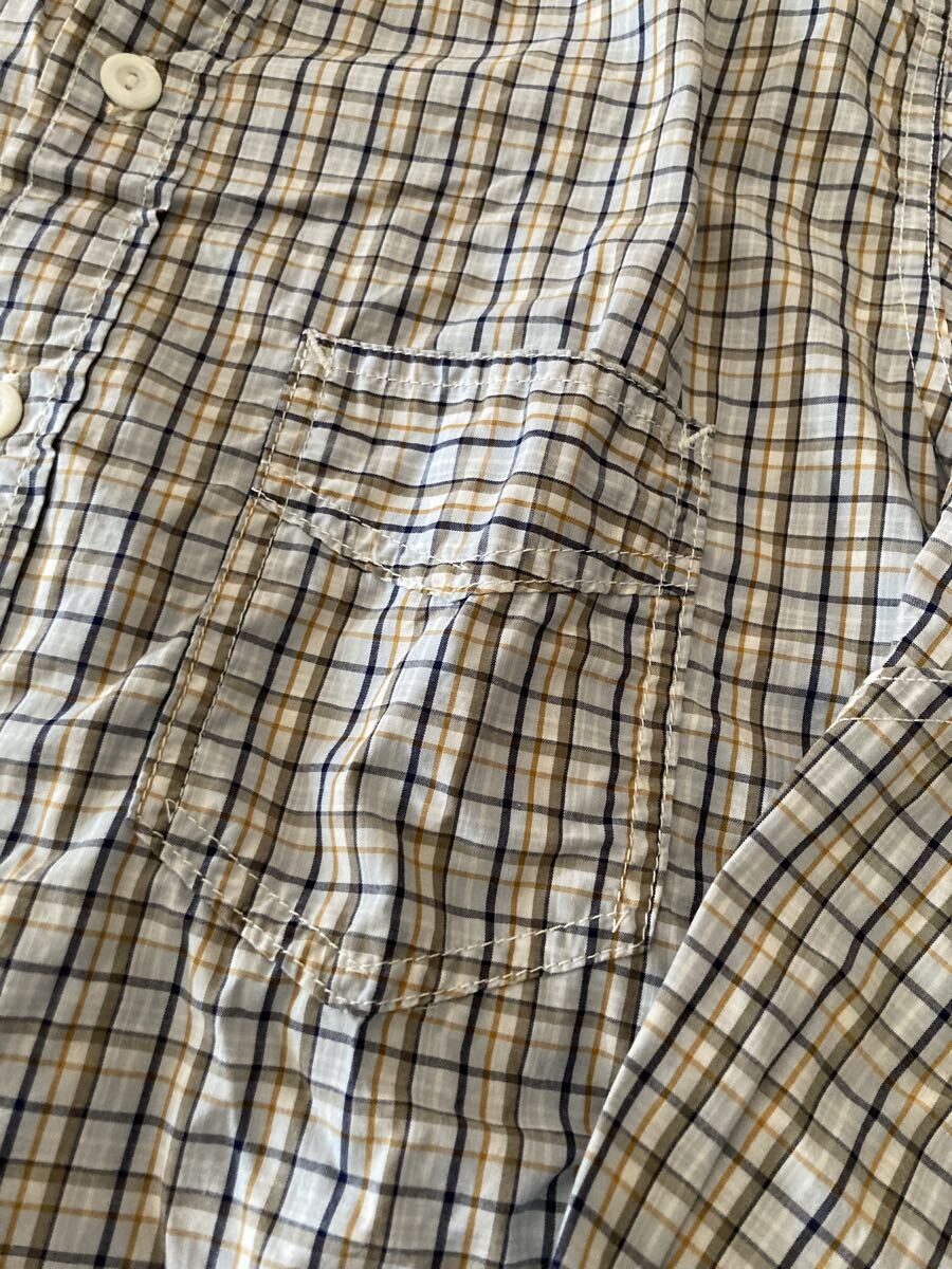 POST O'ALLS USA製 チェック ワークシャツ ポストオーバーオールズ アメリカ製 チンスト マチ付_画像7