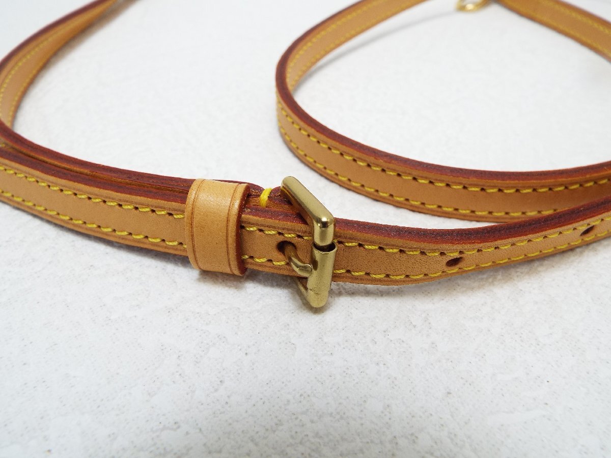 ルイヴィトン ショルダーストラップ ヌメ革 115ｃｍ 7穴_画像3