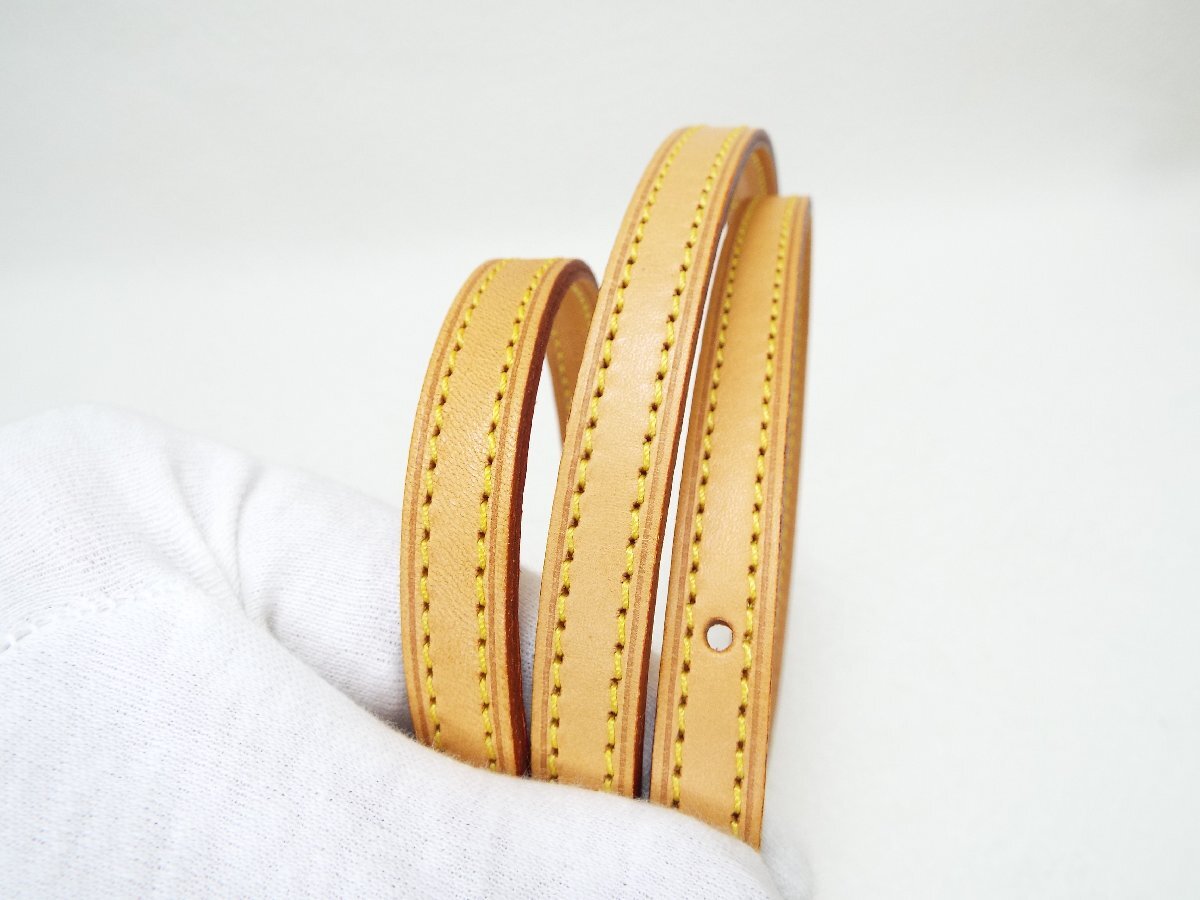 ルイヴィトン ショルダーストラップ ヌメ革 115ｃｍ 7穴_画像6