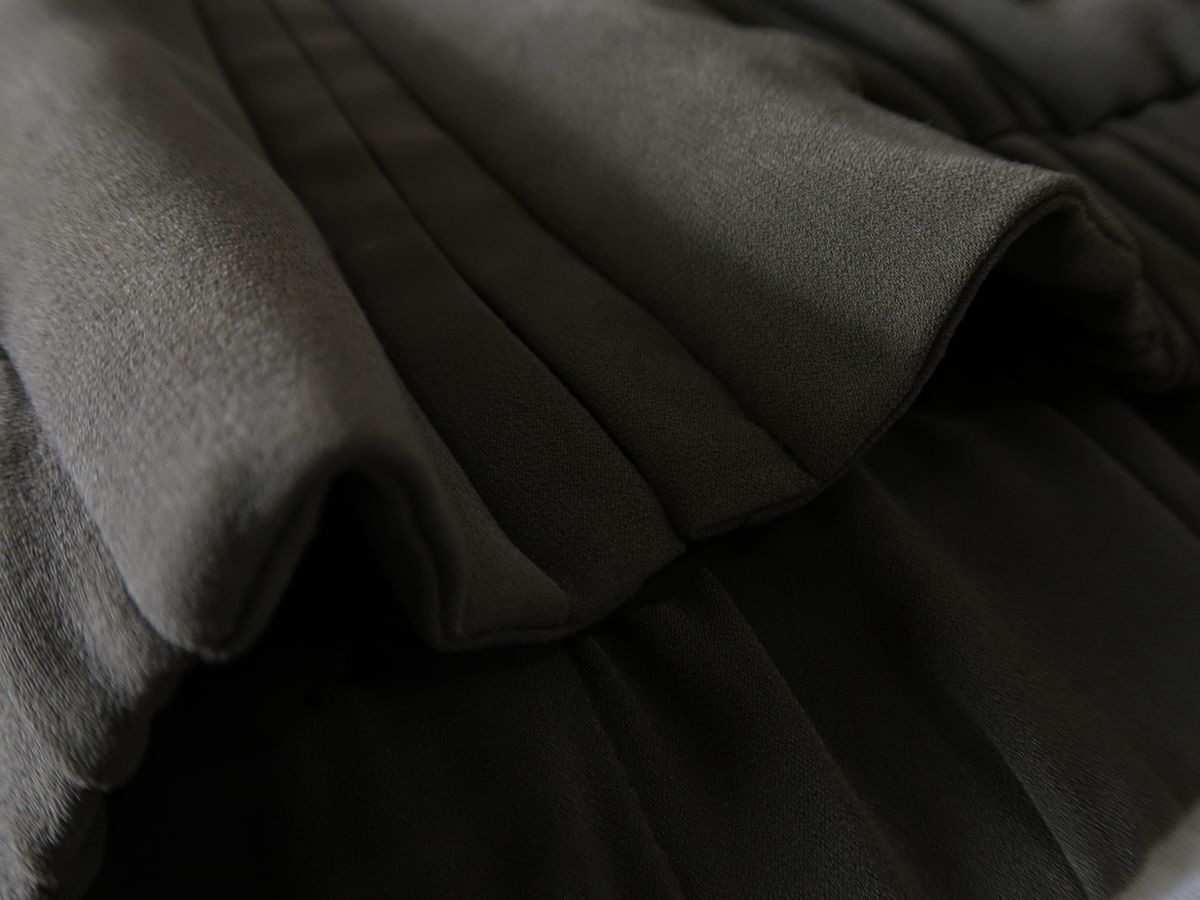 エストネーション ESTNATION☆ノーカラー ジップアップブルゾン 36サイズ 日本製☆M-B 6178_画像5