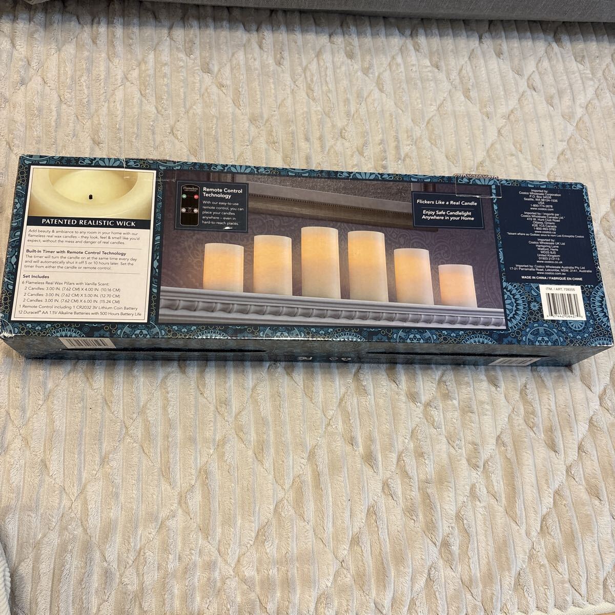 フレームレスLEDキャンドル6個セット　リモコン付き_画像5