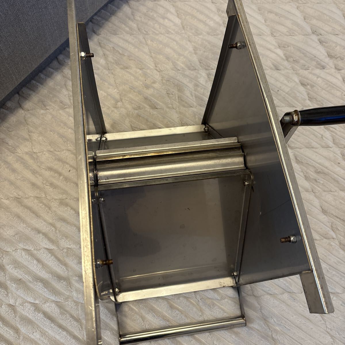 粉砕機 食品 小型 破砕機 手回し 粉砕機 手動 家庭用 業務用 大容量 果物 野菜 などの粉砕機械 ステンレス鋼_画像8