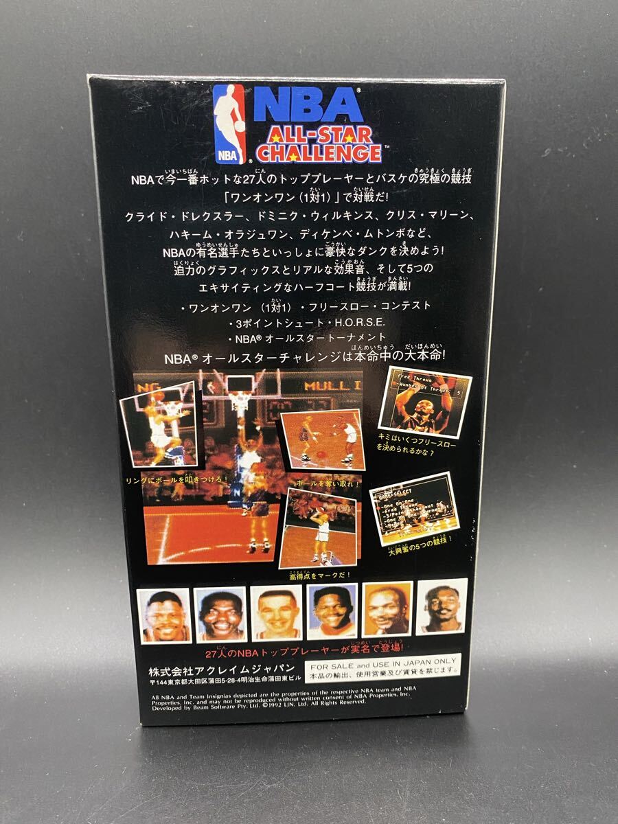 【未開封】 スーパーファミコン NBAオールスターチャレンジ SFC_画像2
