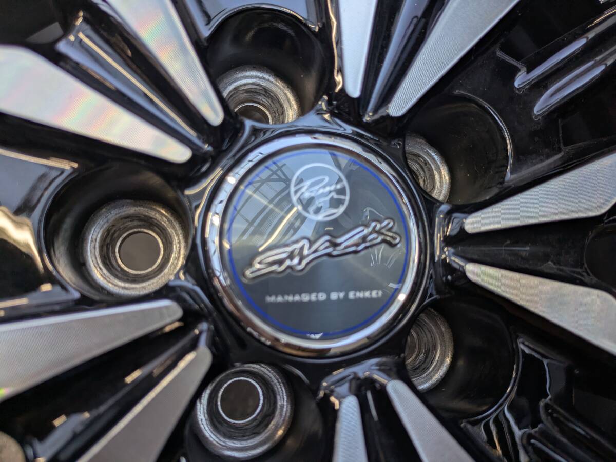 ■ENKEI 16インチAW グッドイヤーアイスナビ７set 215/65R16 GOOD YEAR ICENAVI7 100の5穴　6.5jj　オフセット45 4本set 京都から_画像10