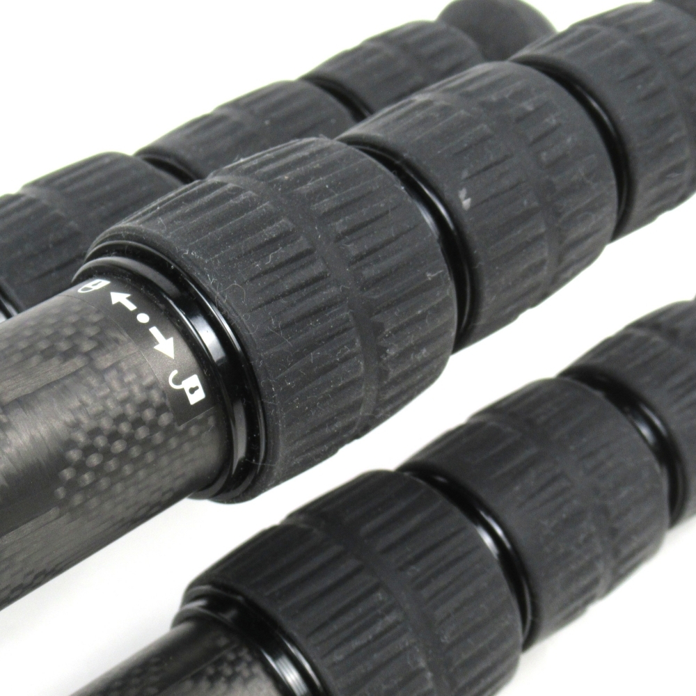 1円〜 Leofoto レオフォト LQ-324C+LH-40 カーボンファイバー三脚 雲台 セット ケース付 動作未確認 4269514_画像5