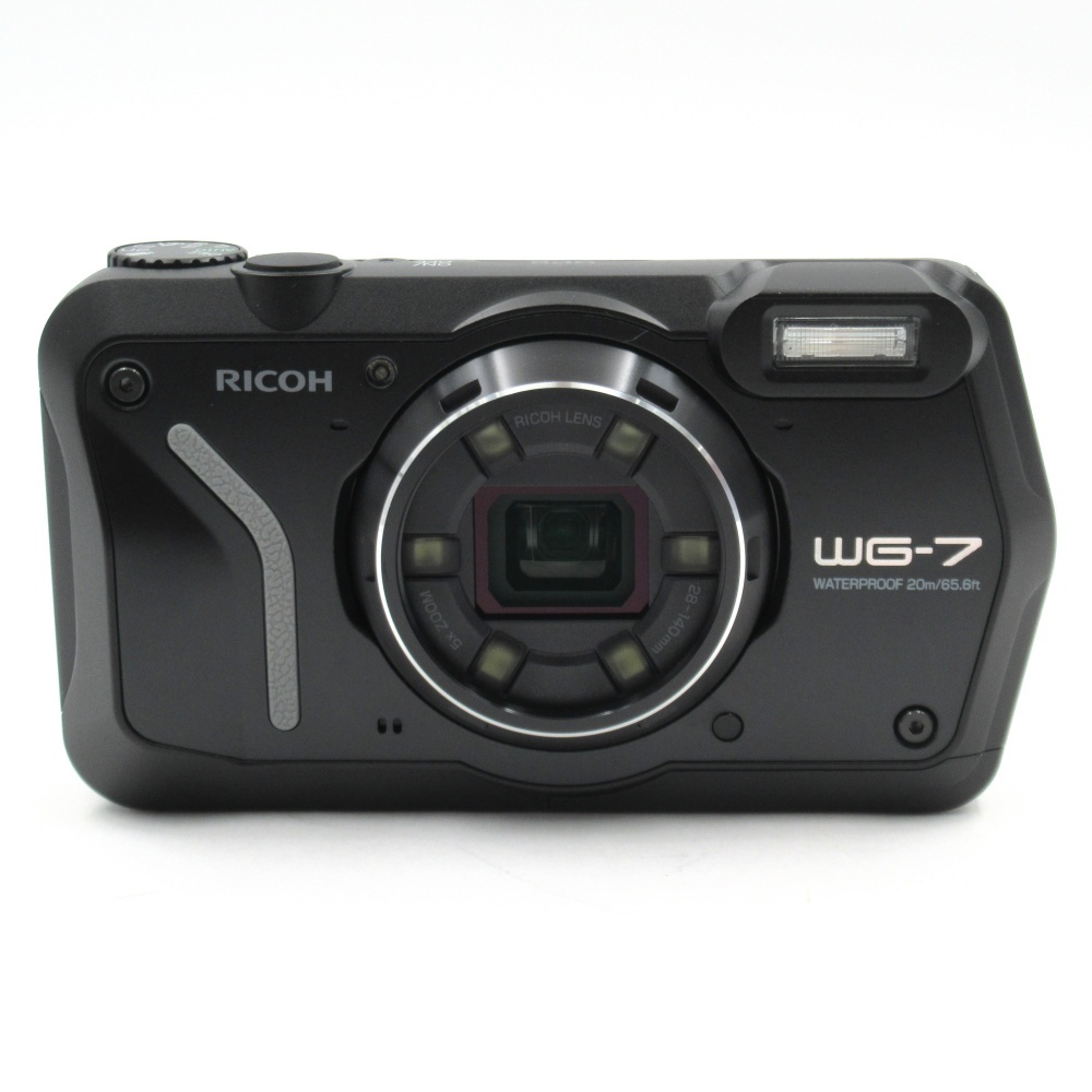 1 иен ~ RICOH Ricoh WG-7 компактный цифровой фотоаппарат с ящиком рабочее состояние подтверждено 4295396