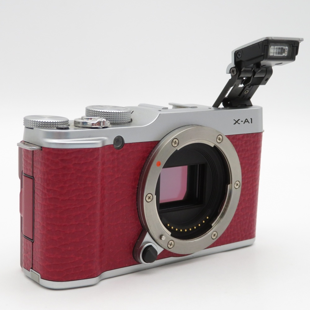 1円〜 FUJIFILM フジフイルム X-A1 ミラーレスカメラ レンズキット 箱・ケース付 動作確認済 4291569_画像3