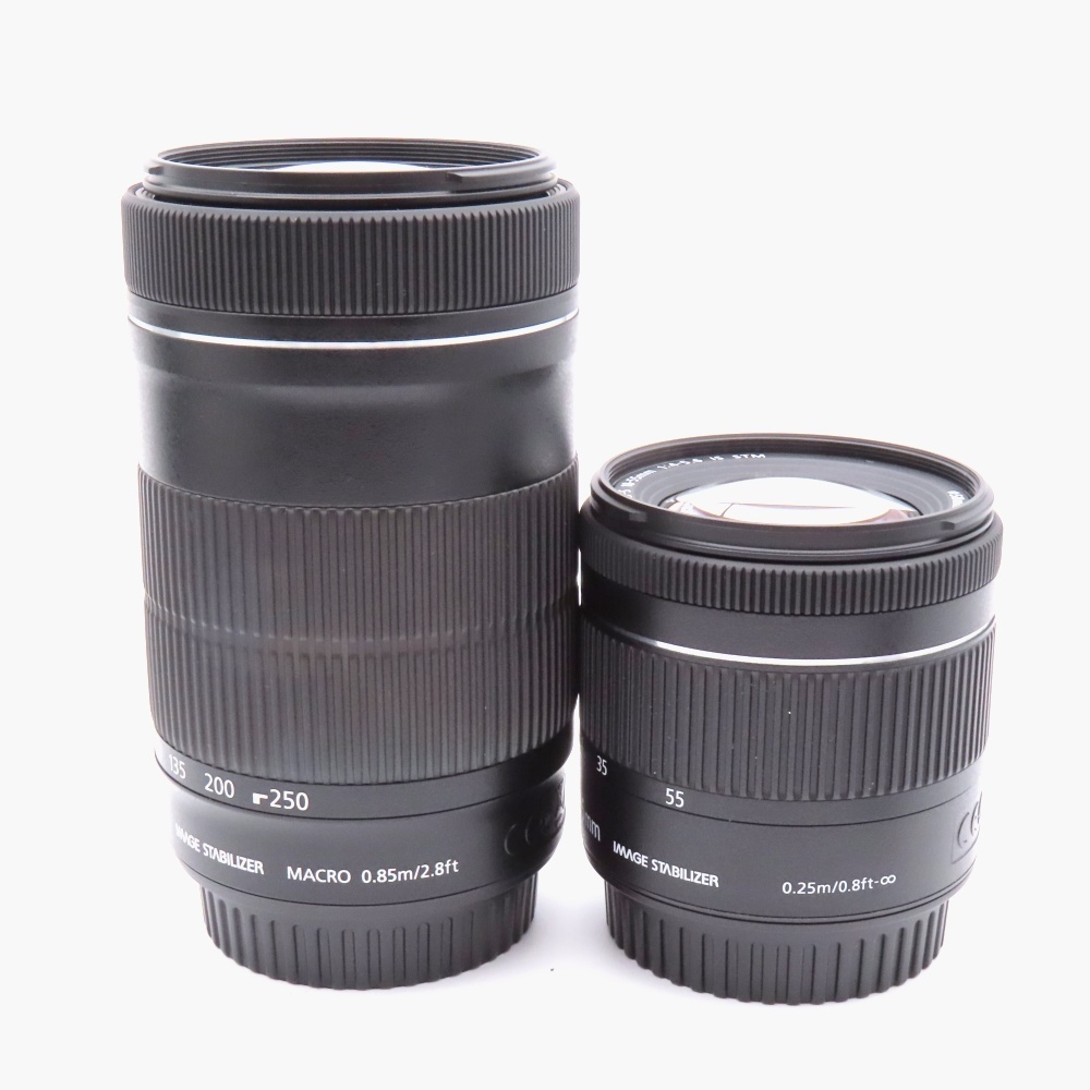 1 иен ~ Canon Canon EOS kiss X10i цифровой однообъективный зеркальный камера двойной zoom комплект с ящиком рабочее состояние подтверждено 4294507