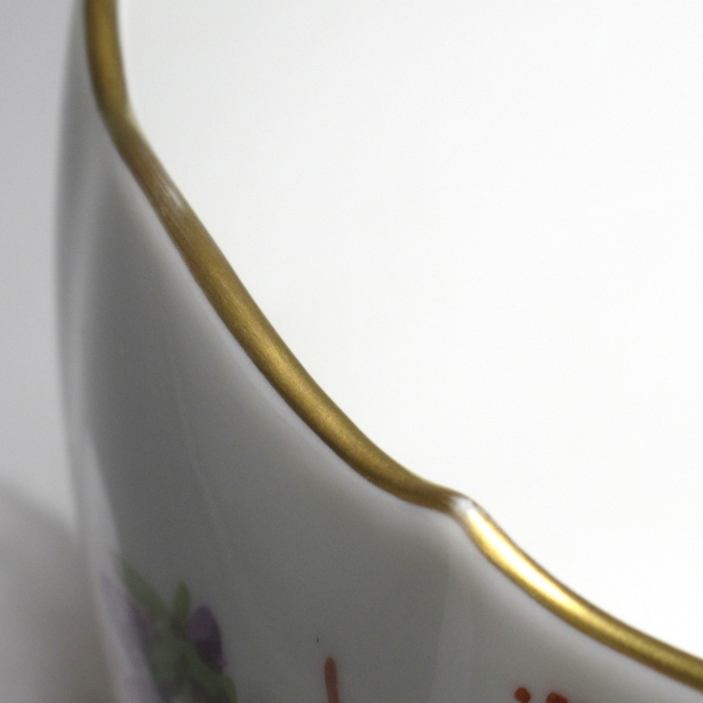 1 иен ~ Meissen Meissen цветок букет природа принцип цветок . бабочка cup & блюдце 6 покупатель итого 12 пункт * включение в покупку не возможно 4288748