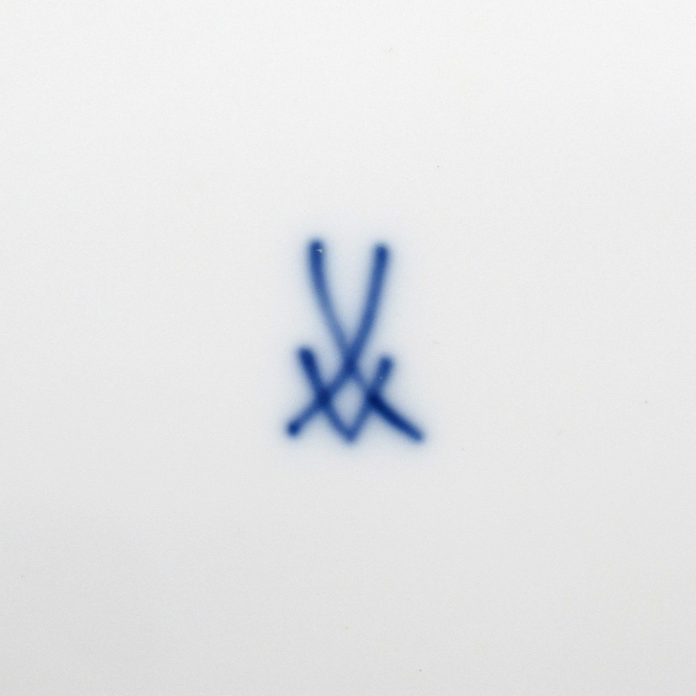 1 иен ~ Meissen Meissen цветок букет природа принцип цветок . бабочка суповая чашка & блюдце 6 покупатель итого 12 пункт * включение в покупку не возможно 4361647