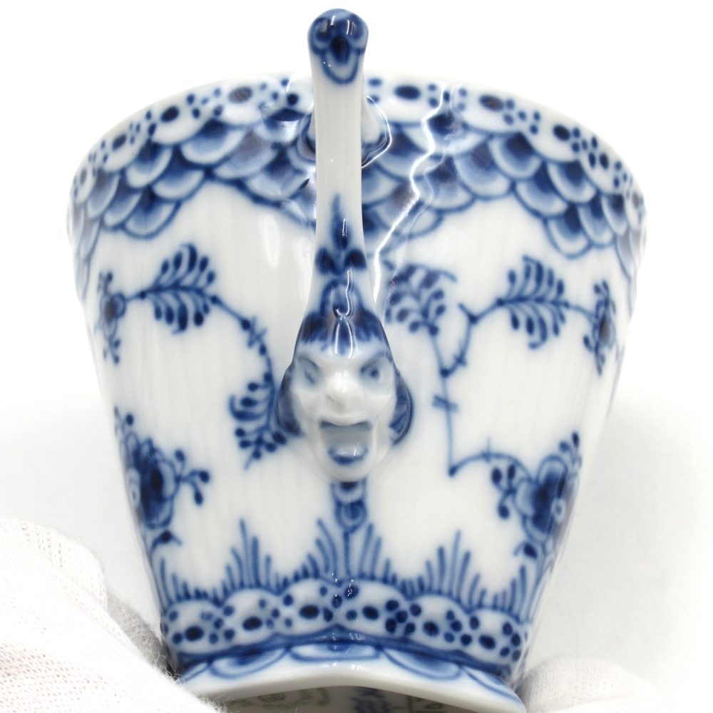 1 иен ~ Royal Copenhagen Royal Copenhagen b крыша Roo tedo полный гонки лицо есть кофейная чашка & блюдце 1 покупатель итого 2 пункт 4337479