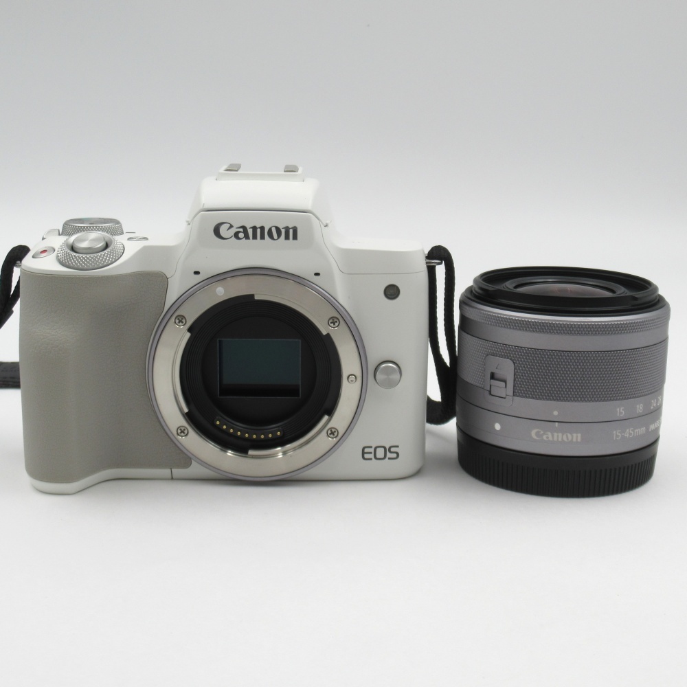 1 иен ~ Canon Canon EOS kiss M2 беззеркальный камера EF-M 15-45mm F3.5-6.3 IS STM работоспособность не проверялась 4315608