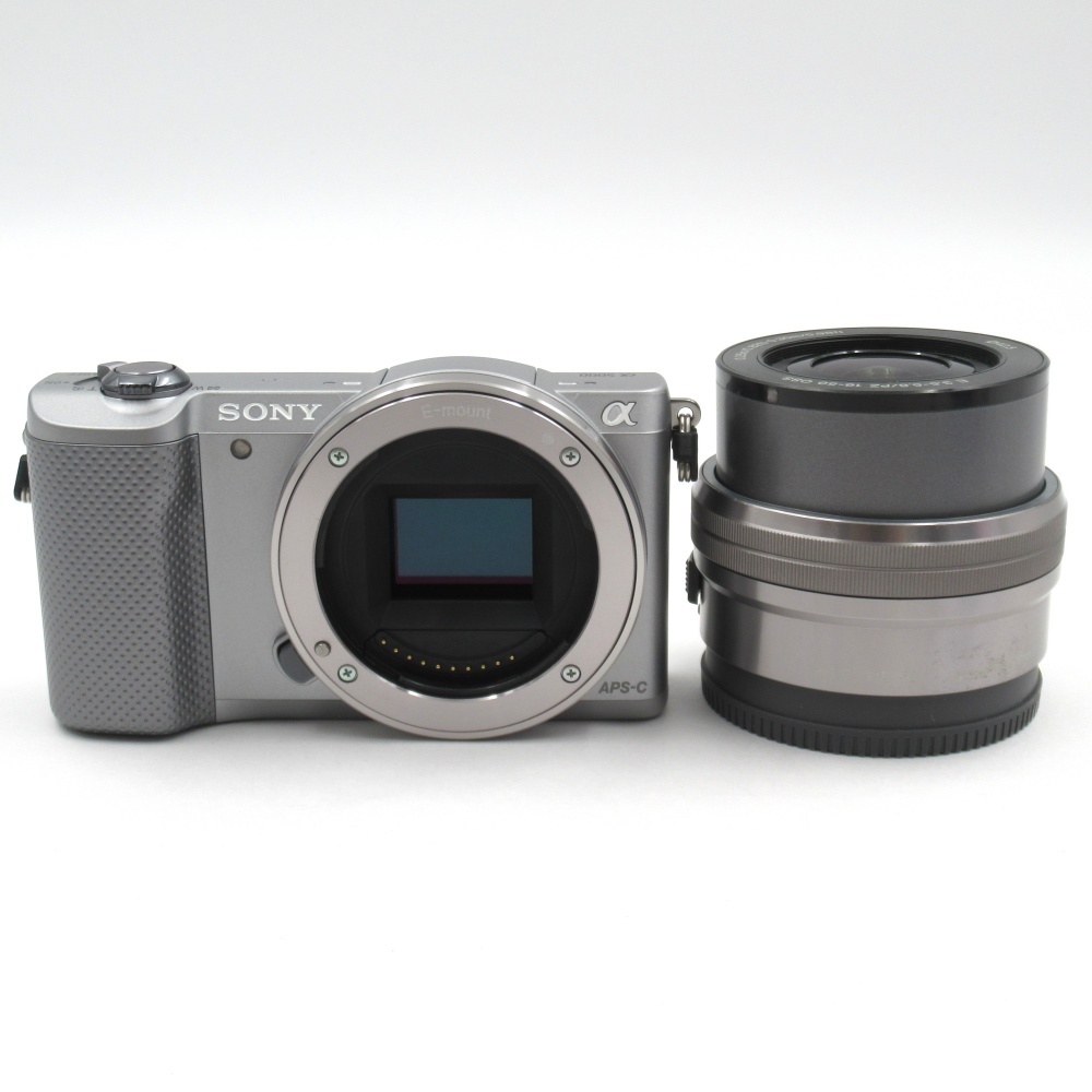 1 иен ~ SONY Sony α 5000 APS-C ILCE-5000 беззеркальный камера E16-50mm F3.5-5.6 PZ OSS с ящиком линзы работа дефект иметь 4301632