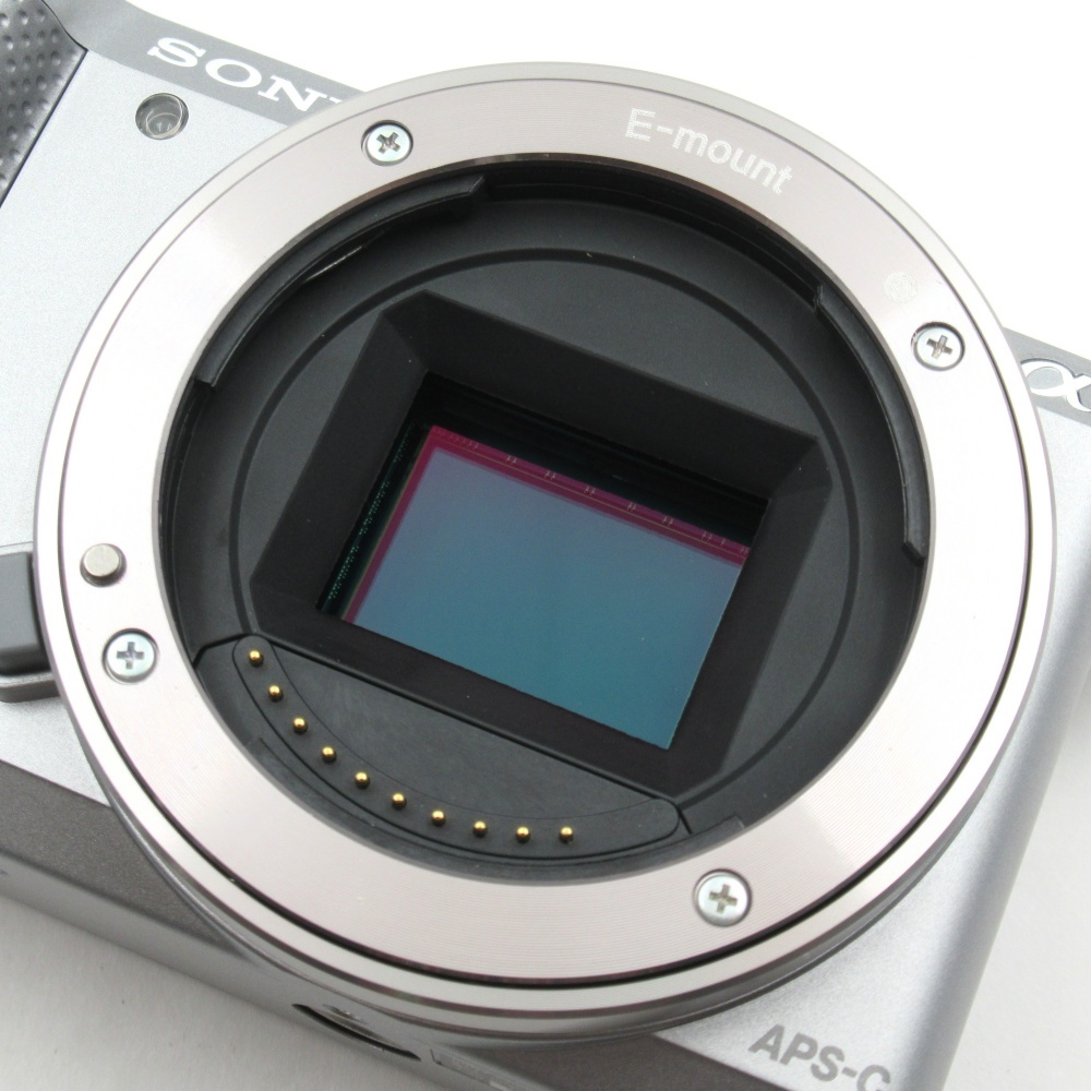 1 иен ~ SONY Sony α 5000 APS-C ILCE-5000 беззеркальный камера E16-50mm F3.5-5.6 PZ OSS с ящиком линзы работа дефект иметь 4301632