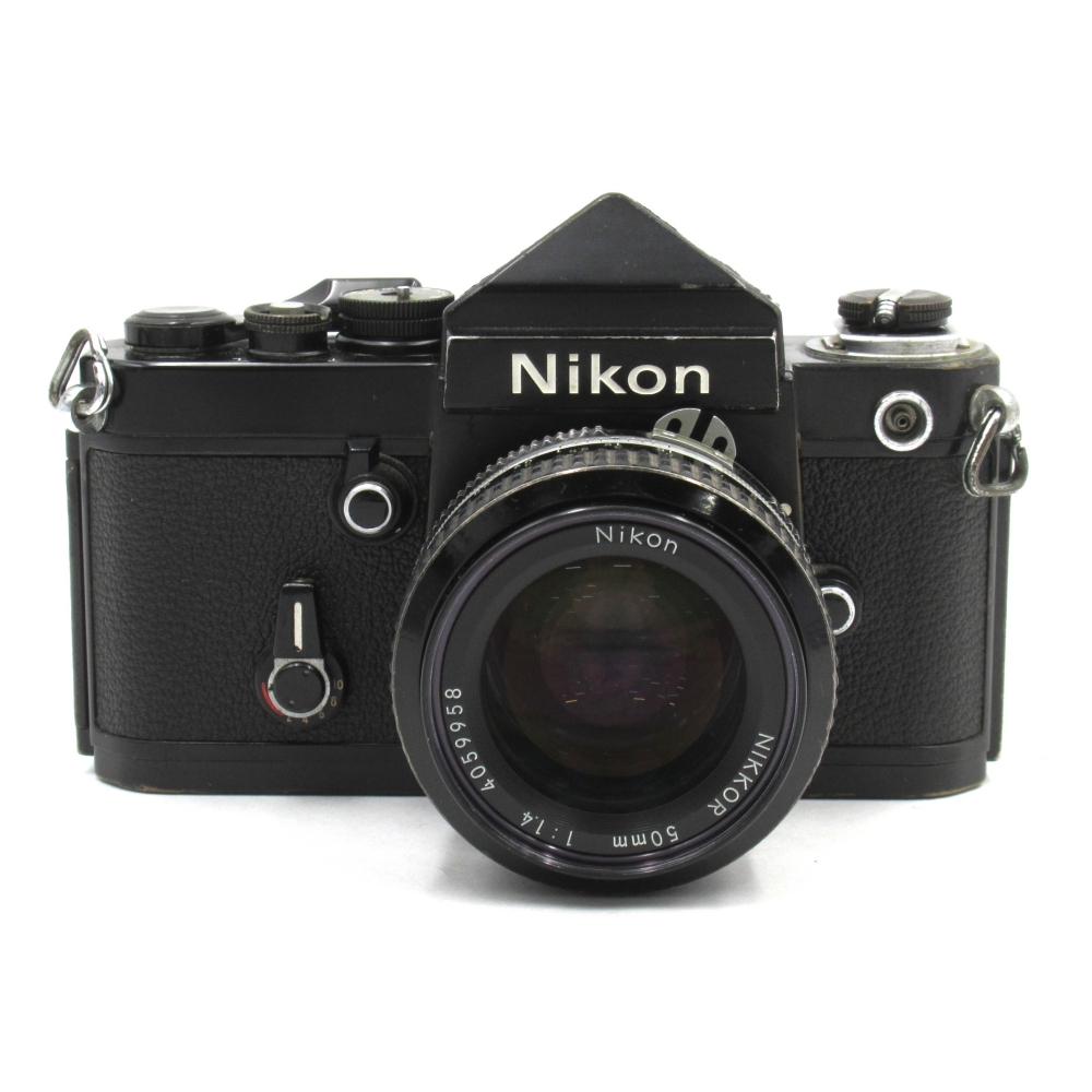 1 иен ~ Nikon Nikon F2 I Revell (DE-1) MF однообъективный зеркальный камера NIKKOR 50mm F1.4 рабочее состояние подтверждено 4306140