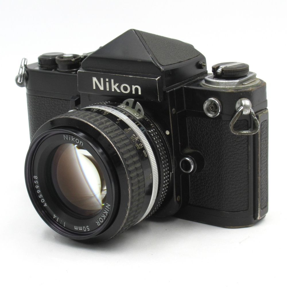 1 иен ~ Nikon Nikon F2 I Revell (DE-1) MF однообъективный зеркальный камера NIKKOR 50mm F1.4 рабочее состояние подтверждено 4306140