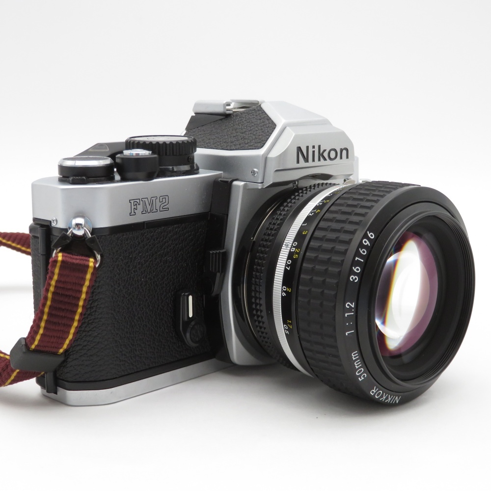 1 иен ~ Nikon Nikon NEW FM2 поздняя версия пленочный фотоаппарат NIKKOR 50mm F1.2 электризация только проверка settled 4362376