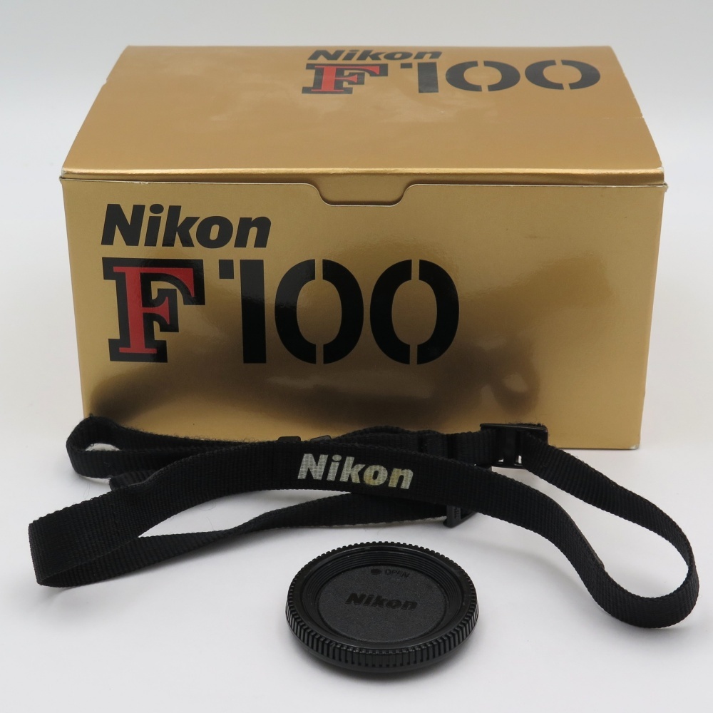1 иен ~ Nikon Nikon F100 пленочный фотоаппарат корпус только с ящиком электризация только проверка settled 4322112