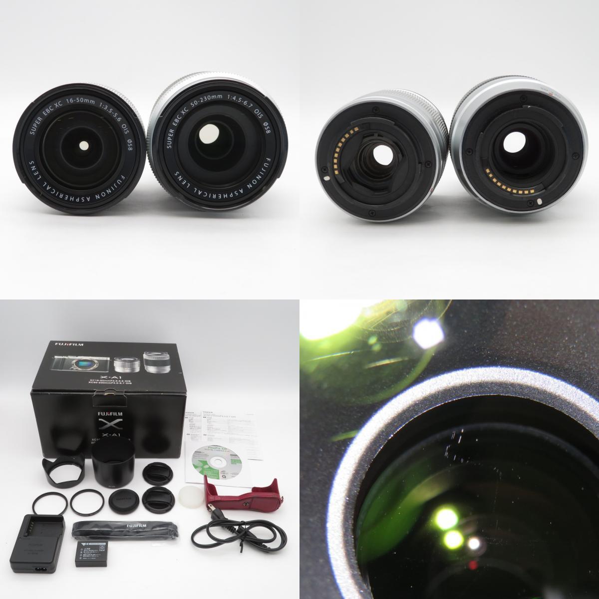 1円〜 FUJIFILM フジフイルム X-A1 ミラーレスカメラ レンズキット 箱・ケース付 動作確認済 4291569_画像9