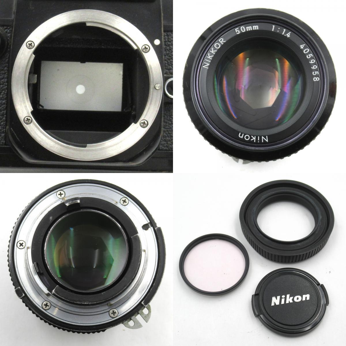 1 иен ~ Nikon Nikon F2 I Revell (DE-1) MF однообъективный зеркальный камера NIKKOR 50mm F1.4 рабочее состояние подтверждено 4306140