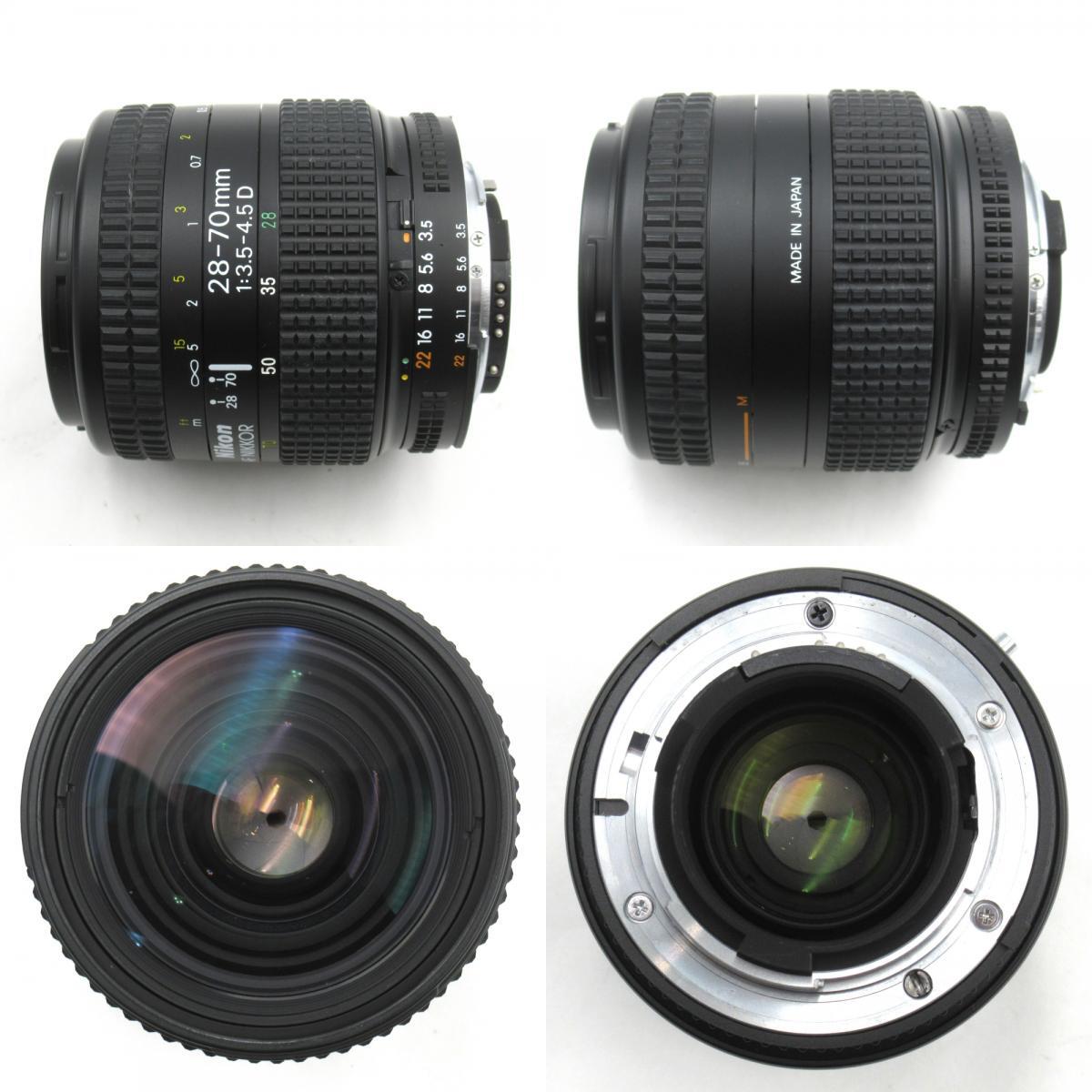 1 иен ~ Nikon Nikon F5 пленочный фотоаппарат AF NIKKOR 28-70mm F3.5-4.5 D электризация только проверка settled 4335545