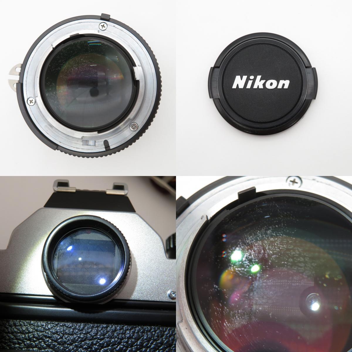 1 иен ~ Nikon Nikon NEW FM2 поздняя версия пленочный фотоаппарат NIKKOR 50mm F1.2 электризация только проверка settled 4362376