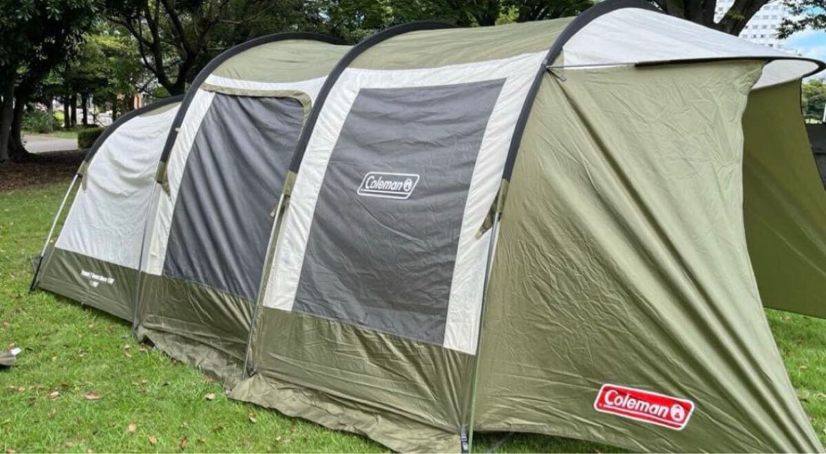 【美品】コールマンテント トンネル2ルームハウスLDX オリーブ_画像5
