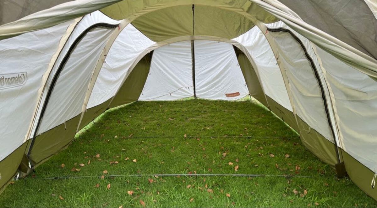 【美品】コールマンテント トンネル2ルームハウスLDX オリーブ_画像8