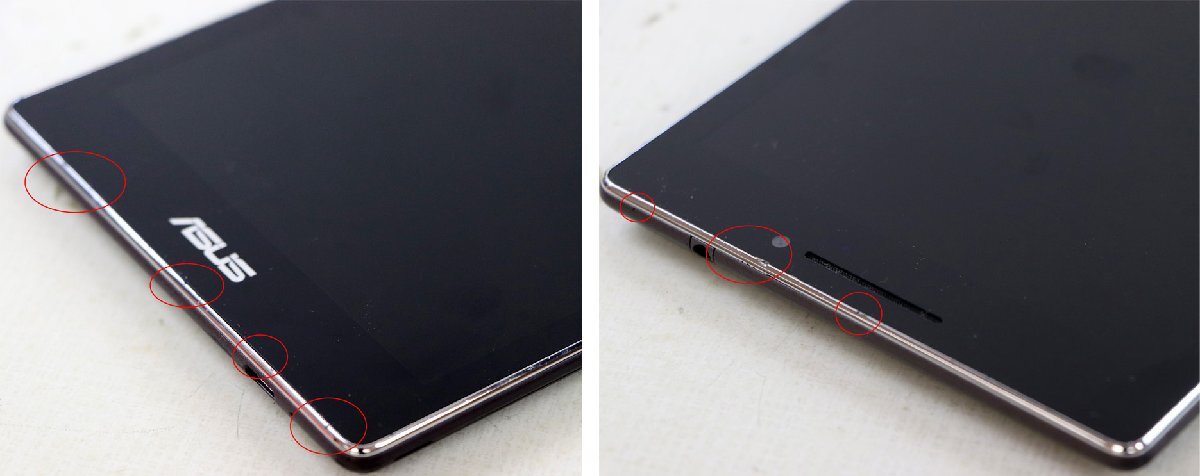 S♪ジャンク品♪タブレット端末 『P01W(Z370C) ZenPad 7.0』 ASUS Android 5.0.2 サイズ：7.0インチ 16GB Wi-Fi ※古いためジャンク品扱い_画像8