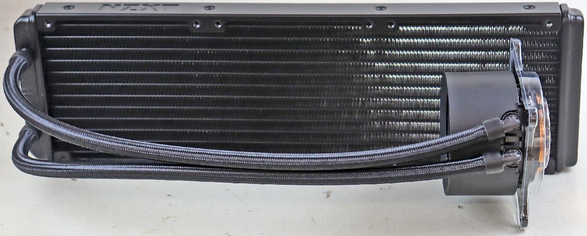 M◆中古品◆PC/パソコンパーツ 『簡易水冷CPUクーラー KRAKEN ELITE 360』 NZXT Turbine Pump採用 冷却性能向上 F120P/静圧ファン3基搭載_画像4
