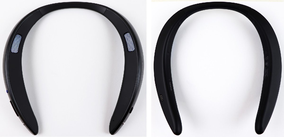 S! б/у товар! переносной шея динамик [AN-SS2 ( черный )] SHARP/ sharp [ прозрачный voice ] функция установка Bluetooth радиопередатчик включение в покупку 