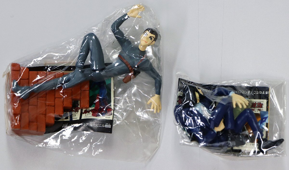 S●中古品●フィギュア まとめ売り ルパン三世 HGシリーズ ルパン三世/峰不二子 12点セット BANDAI/バンダイ ※劣化・ダブり・袋未開封あり_画像3