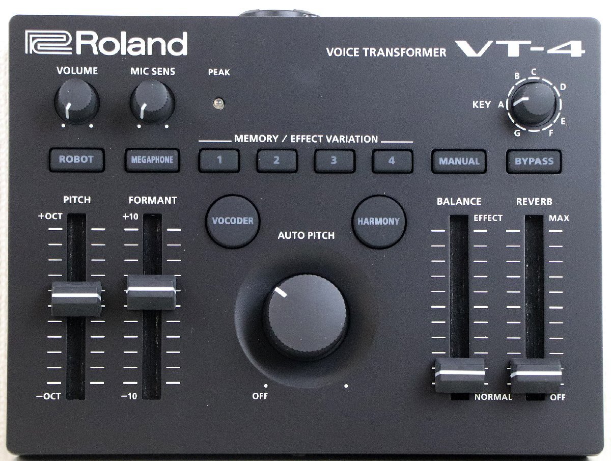 S* б/у товар * voice Transformer [ voice * Transformer /Voice Transformer VT-4] Roland /Roland real time звук обработка 