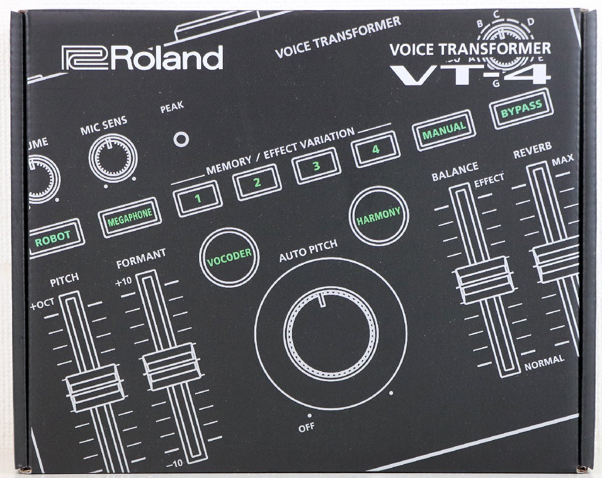 S* б/у товар * voice Transformer [ voice * Transformer /Voice Transformer VT-4] Roland /Roland real time звук обработка 