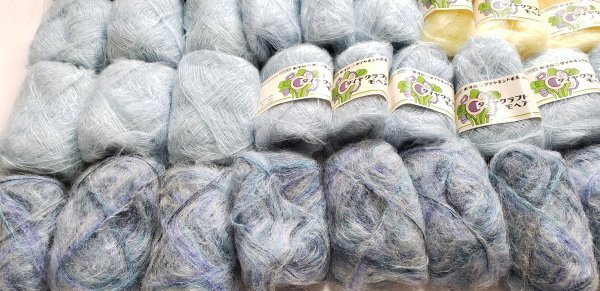 毛糸山47　ダイヤクラフトモヘア　未使用　毛糸山　お買い得品！_画像4