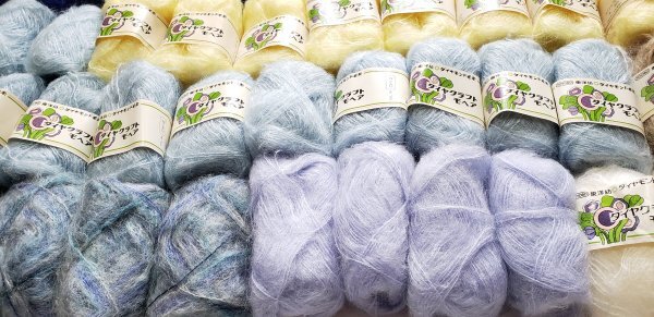 毛糸山47　ダイヤクラフトモヘア　未使用　毛糸山　お買い得品！_画像5