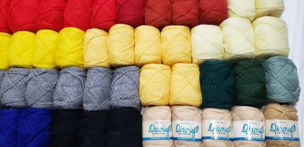 毛糸山45　ダイヤクラフトL　未使用　毛糸山　東洋紡　ダイヤモンド毛糸　お買い得品！_画像5