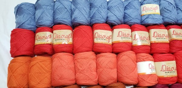 毛糸山44　ダイヤクラフトM　未使用　毛糸山　東洋紡　ダイヤモンド毛糸　お買い得品！_画像2