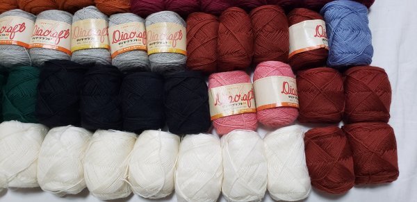 毛糸山44　ダイヤクラフトM　未使用　毛糸山　東洋紡　ダイヤモンド毛糸　お買い得品！_画像6