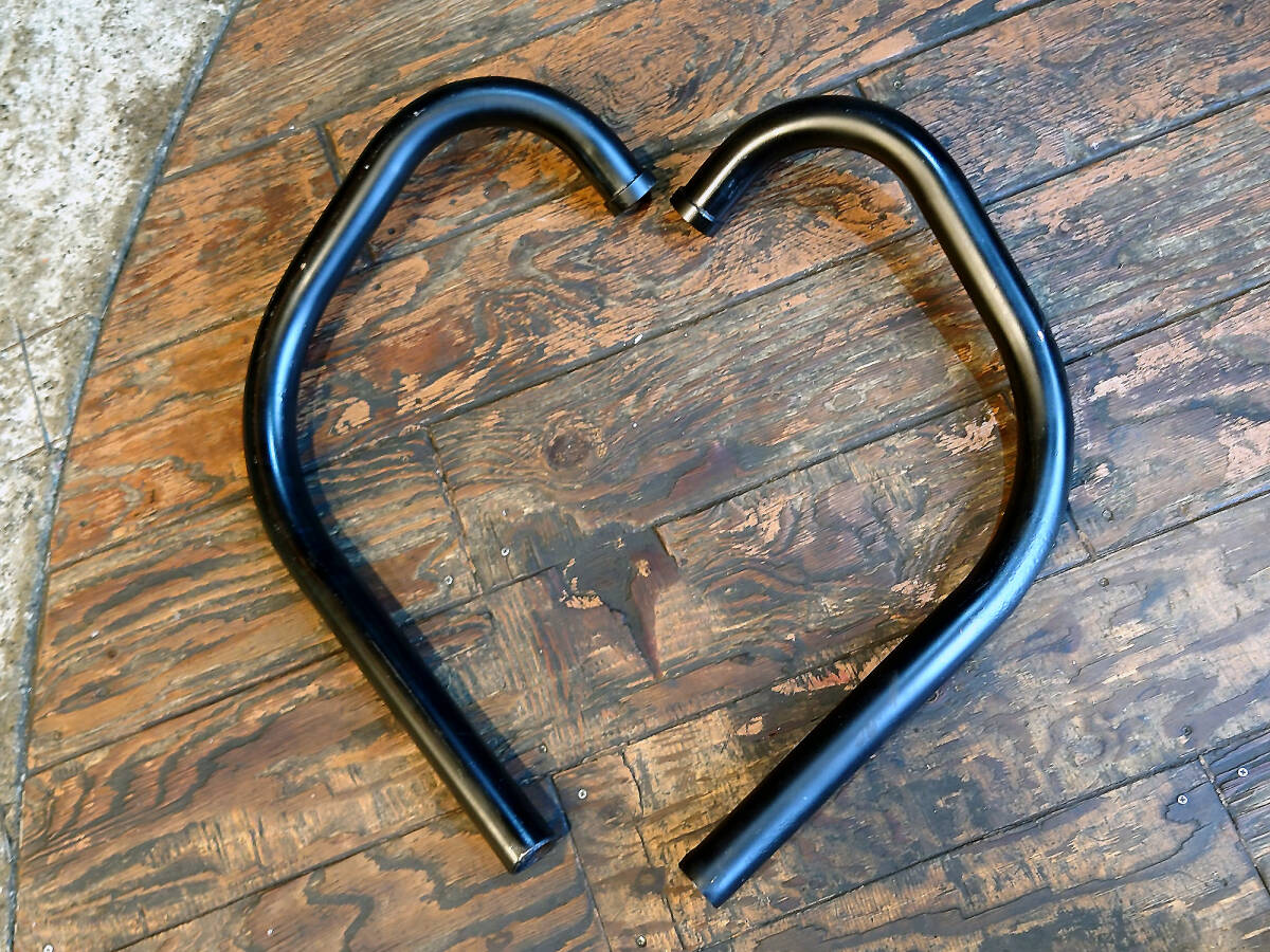 W650 EJ650A エキゾースト エキパイ ブラック _画像5