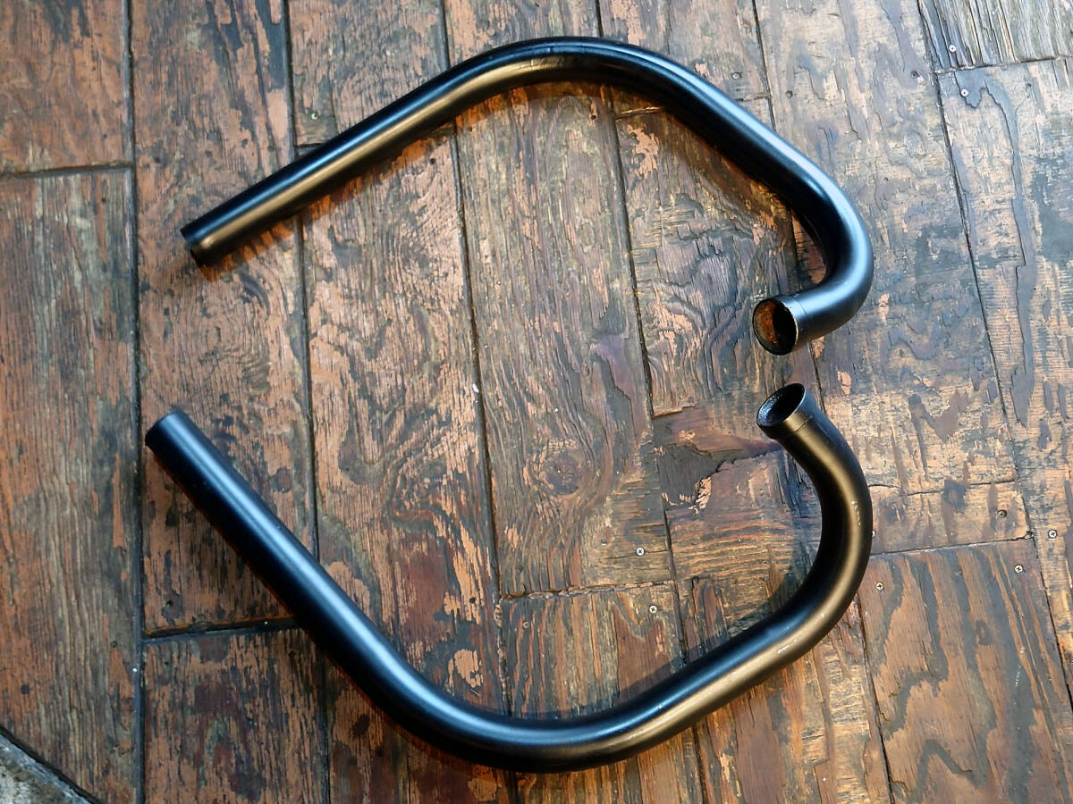 W650 EJ650A エキゾースト エキパイ ブラック _画像2